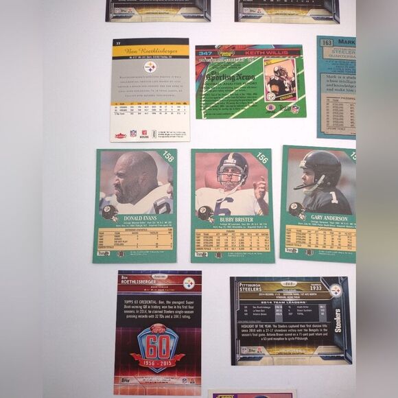 Steelers Trading Cards lot of 22 NFL - Picture 10 of 15